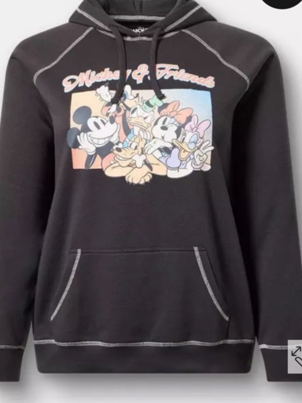 Torrid Disney Mickey & Friends Cozy Fleece Hoodie 3X